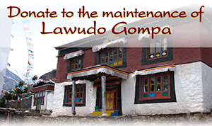 Please Donate to build a new Gompa at Lama Zopa Rinpoche's Lawudo Gompa Tibetan Buddhist Mountain Retreat and Cave